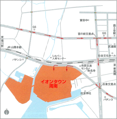 イオンタウン周南