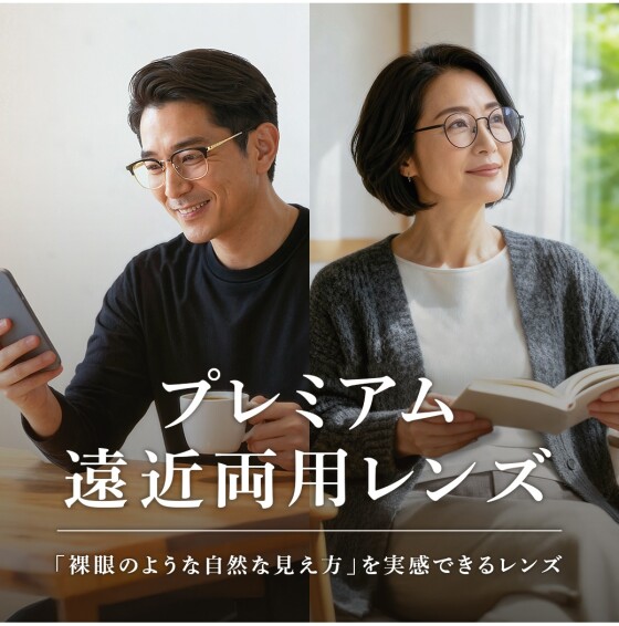 【OWNDAYS】プレミアム遠近両用レンズをご紹介！